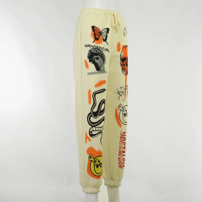 Women's Cartoon Sweats / Joggers