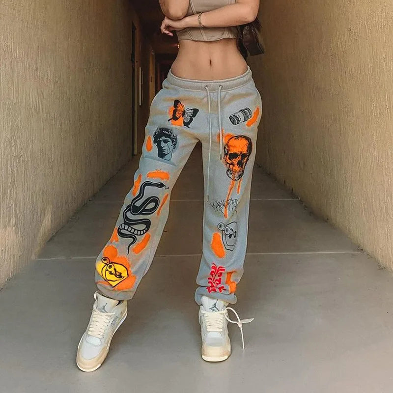 Women's Cartoon Sweats / Joggers