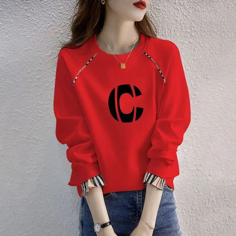 2024 Women Long Sleeve T-Shirt
