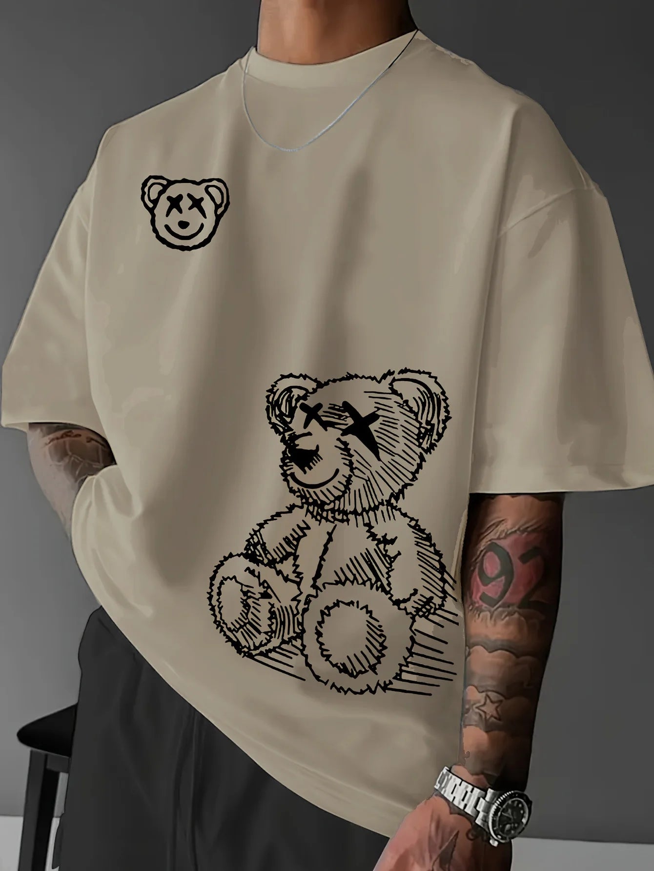 Men's Short Sleeve Bear