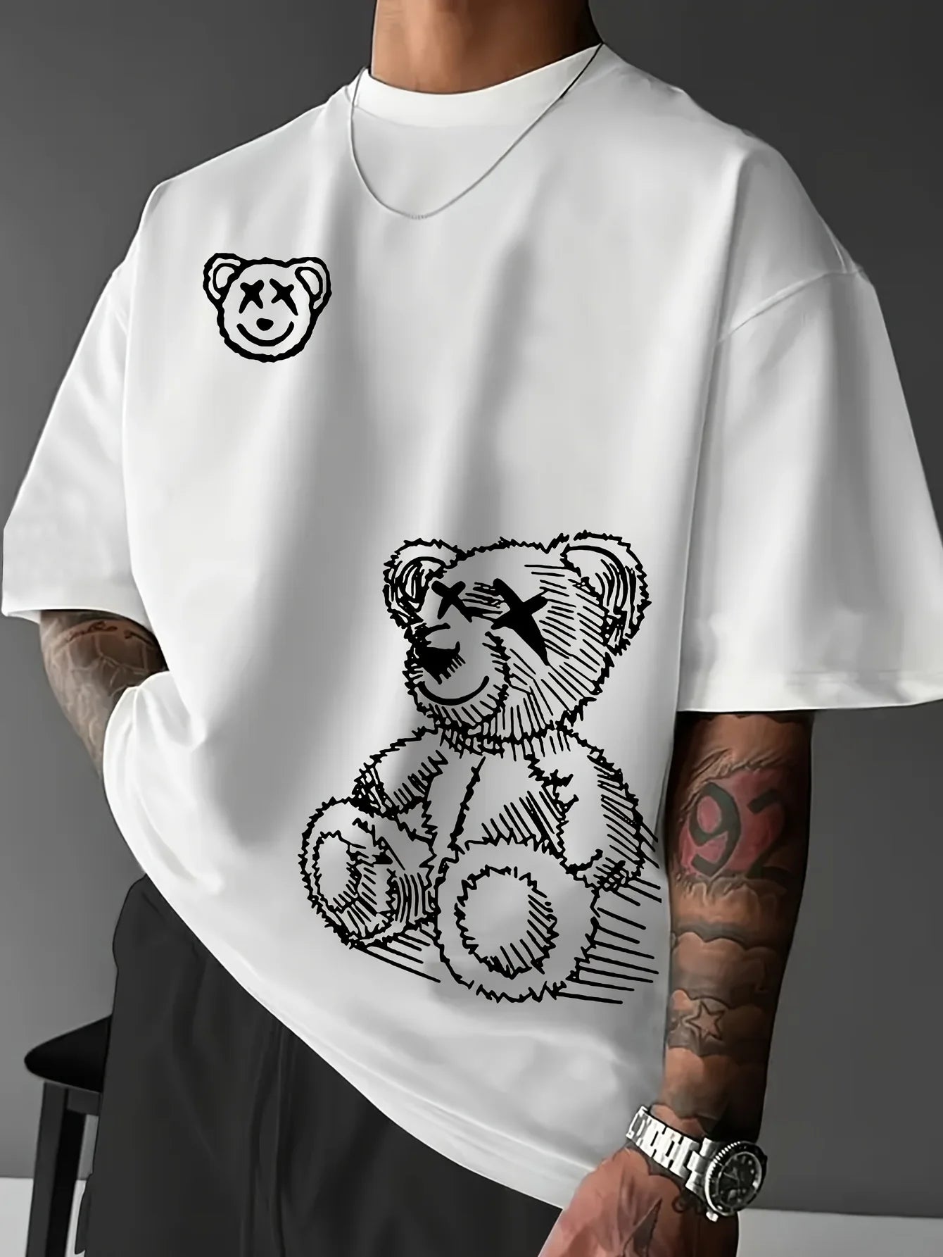Men's Short Sleeve Bear