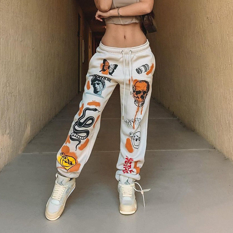 Women's Cartoon Sweats / Joggers