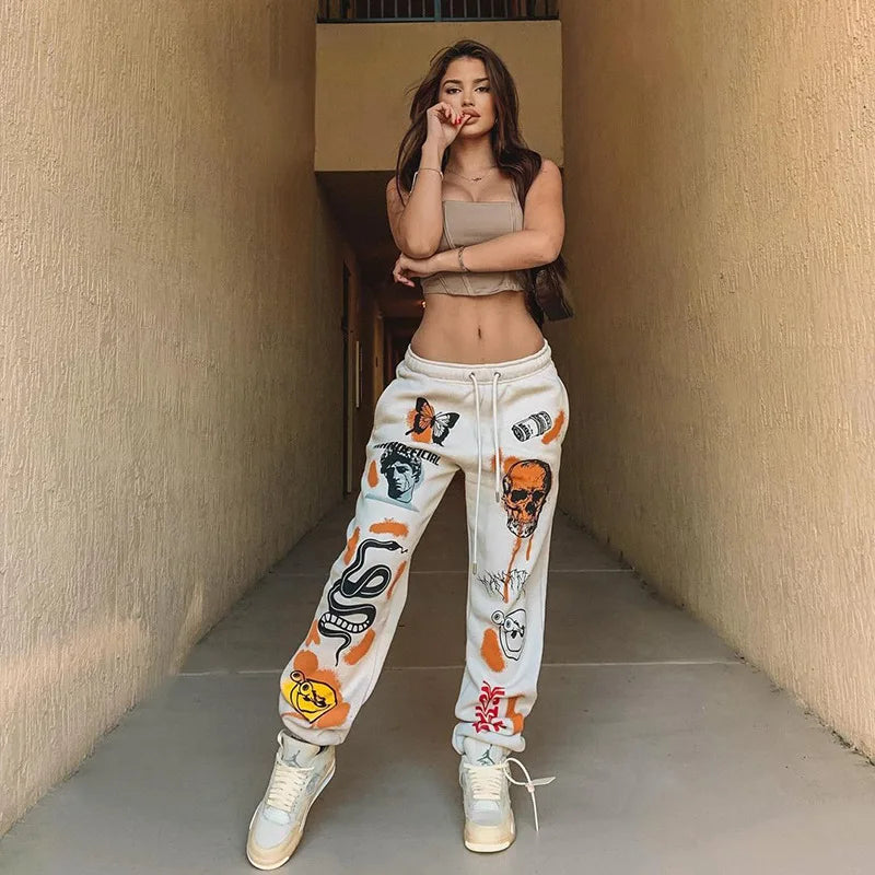 Women's Cartoon Sweats / Joggers