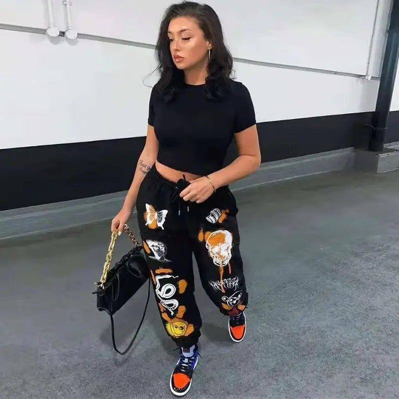 Women's Cartoon Sweats / Joggers