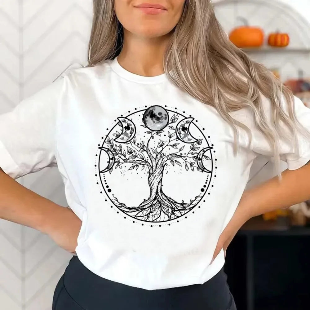Halloween Witch shirt women Graphic T-Shirt