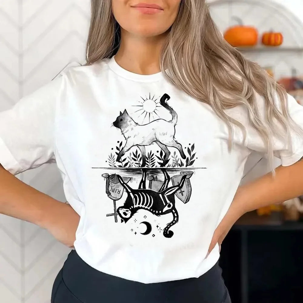 Halloween Witch shirt women Graphic T-Shirt