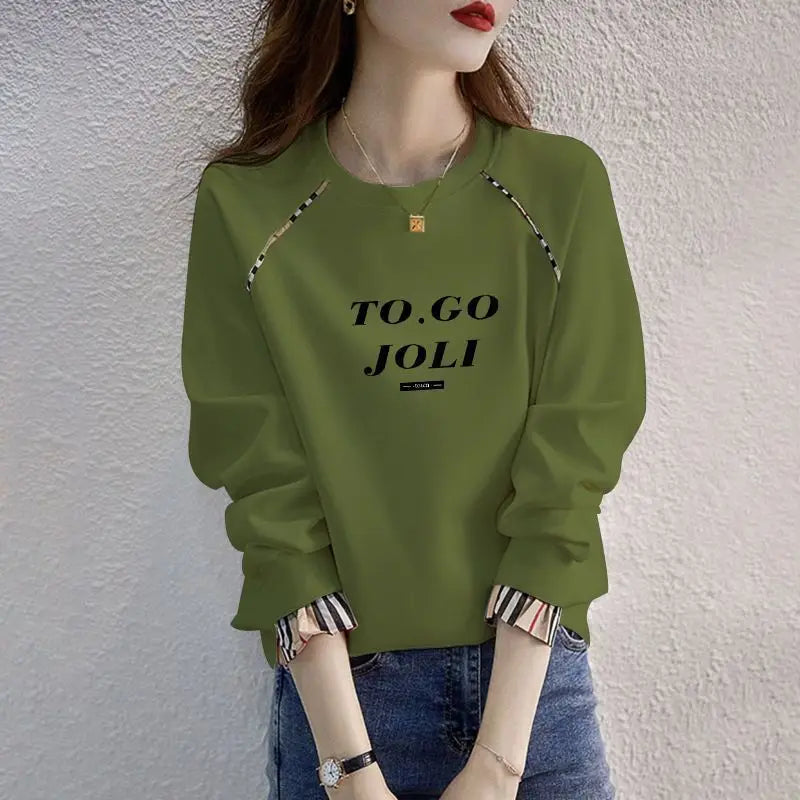 2024 Women Long Sleeve T-Shirt
