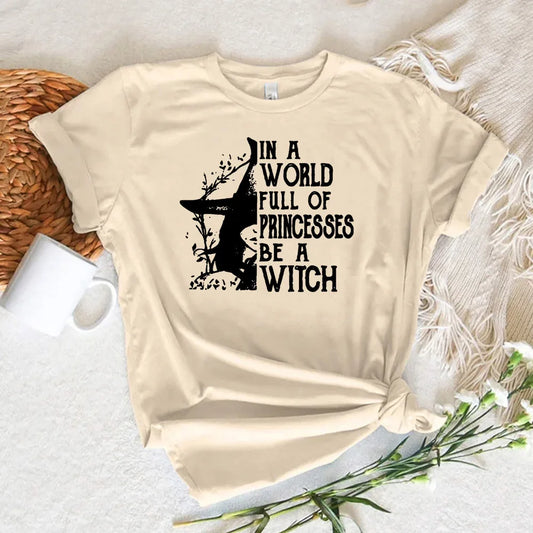 Halloween Witch shirt women Graphic T-Shirt
