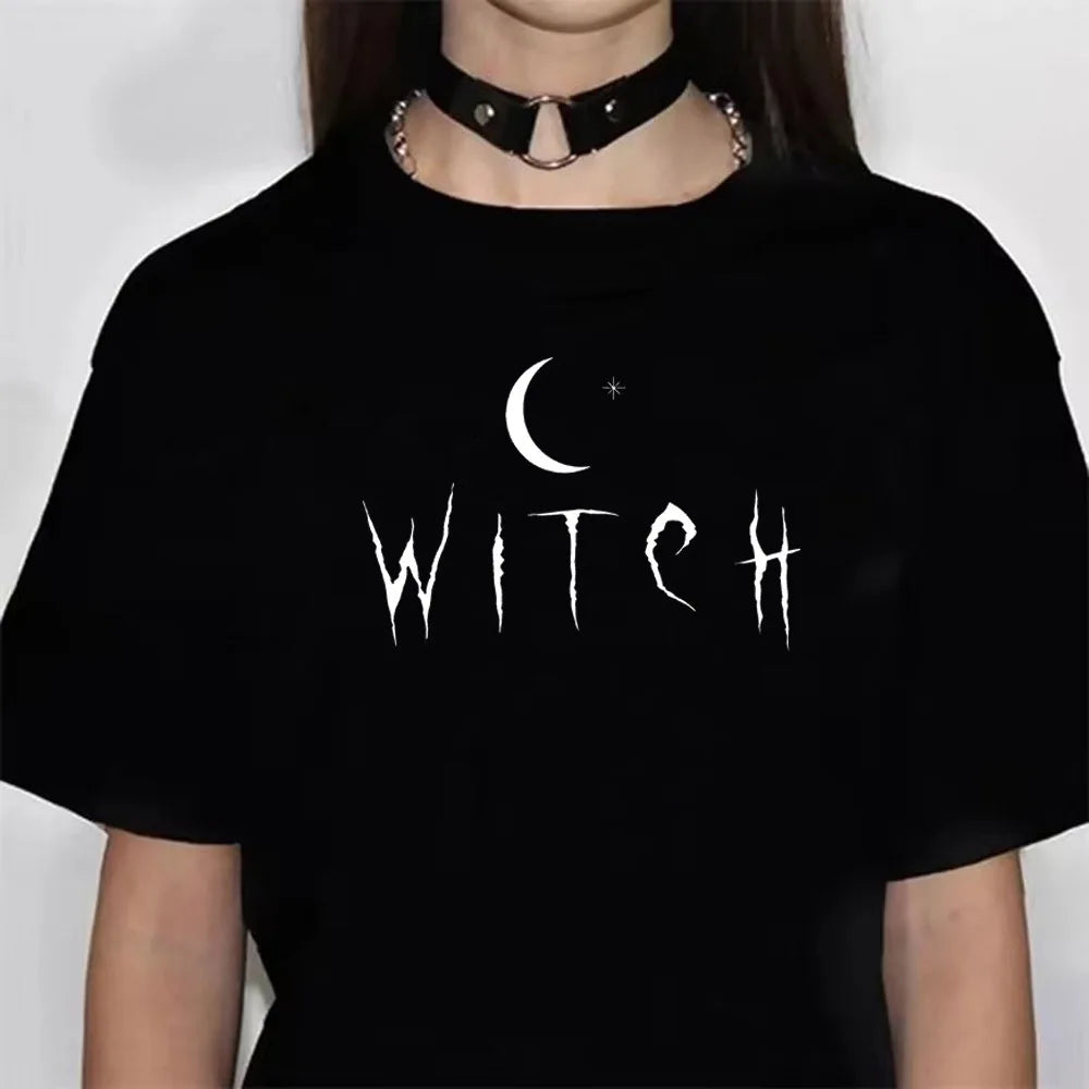 Halloween Witch shirt women Graphic T-Shirt
