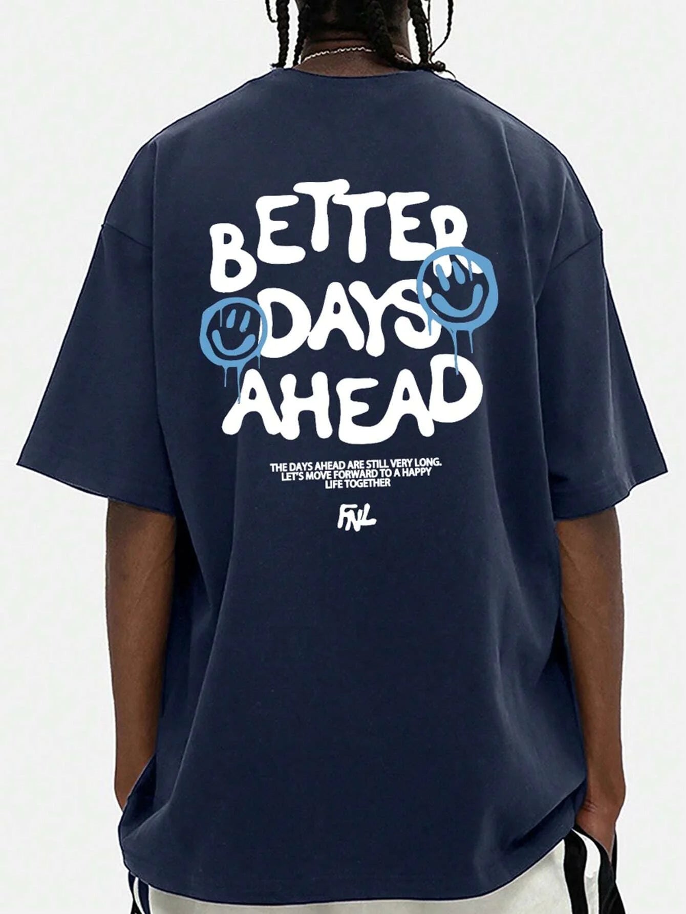 Better Days Ahead Letter Graphic Men Women T-Shirt
